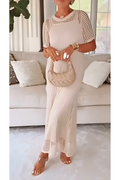 Bethany Cut-Out Long Maxi Dress + Free Inner Dress