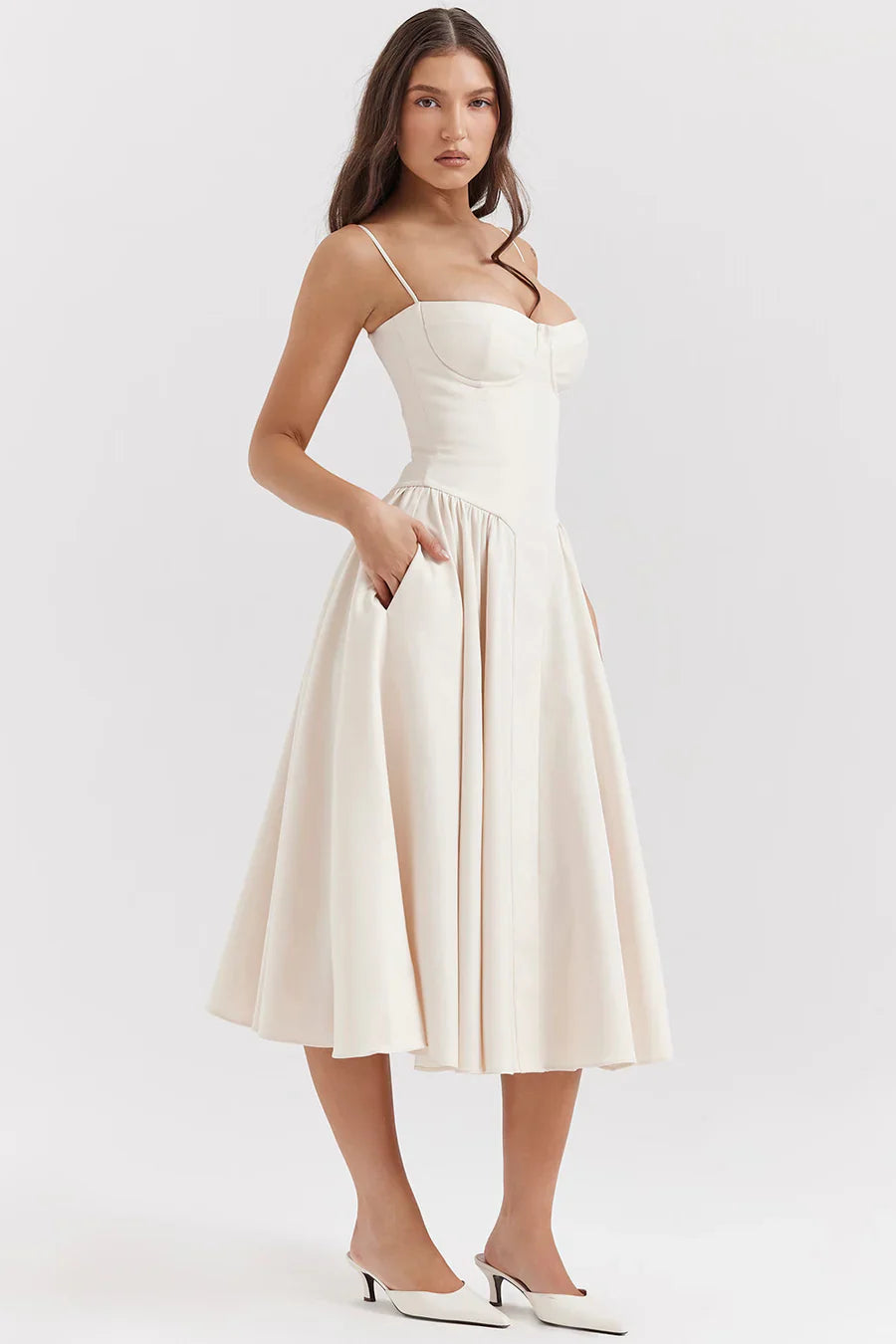 Corset Midi Sundress